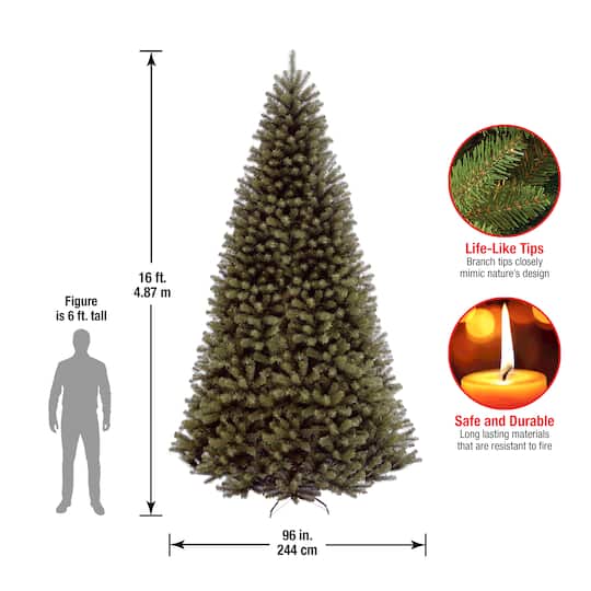16ft. Unlit North Valley® Spruce Artificial Christmas Tree